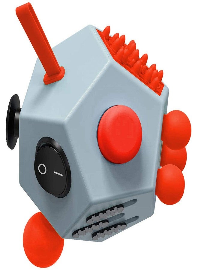 UOOEFUN Fidget Toys, Autism Sensory Toys for Kids & Adults - Stress & Anxiety Relief, Birthday Party Favors (Grey/Red) - Image 1
